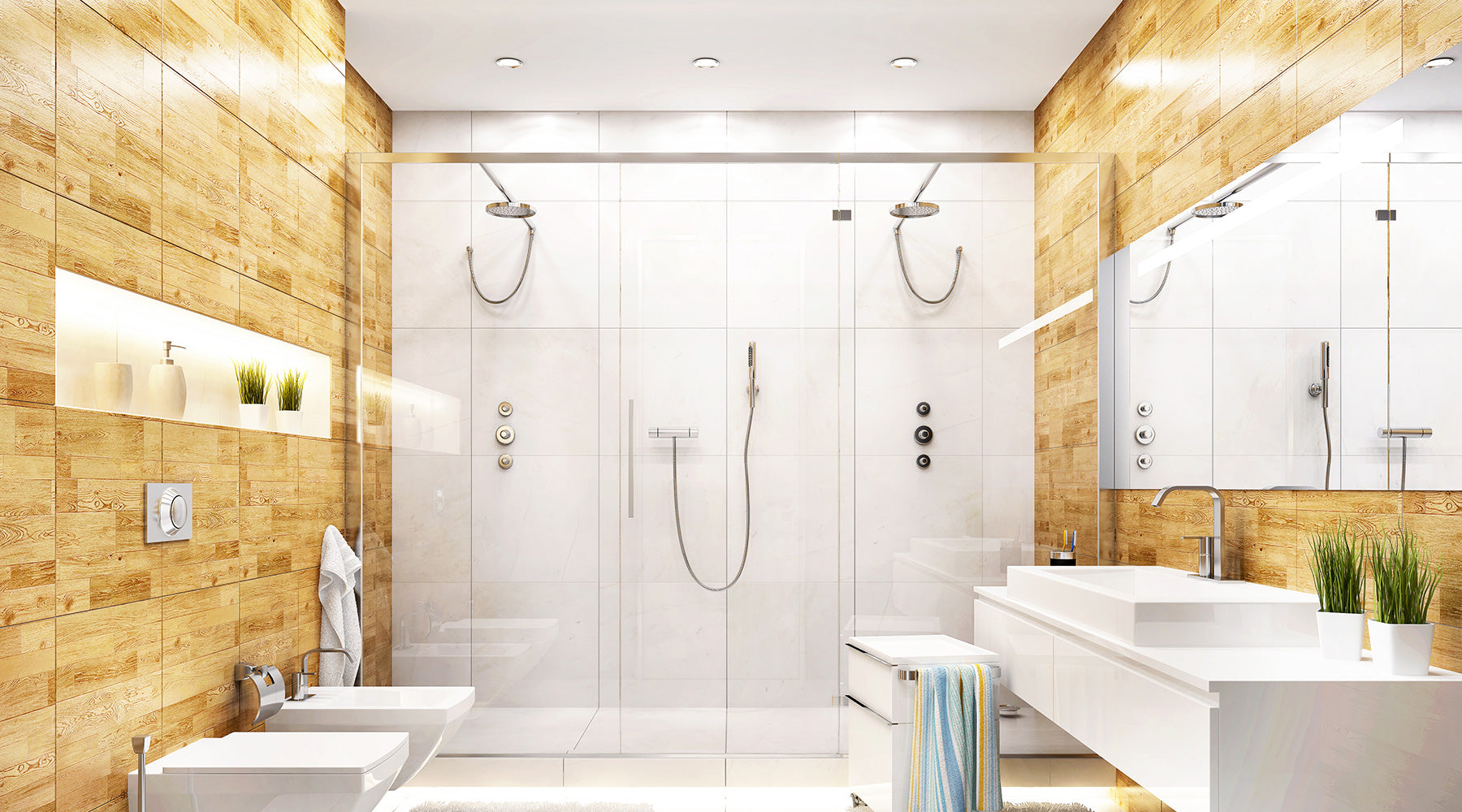 Two on sale shower heads