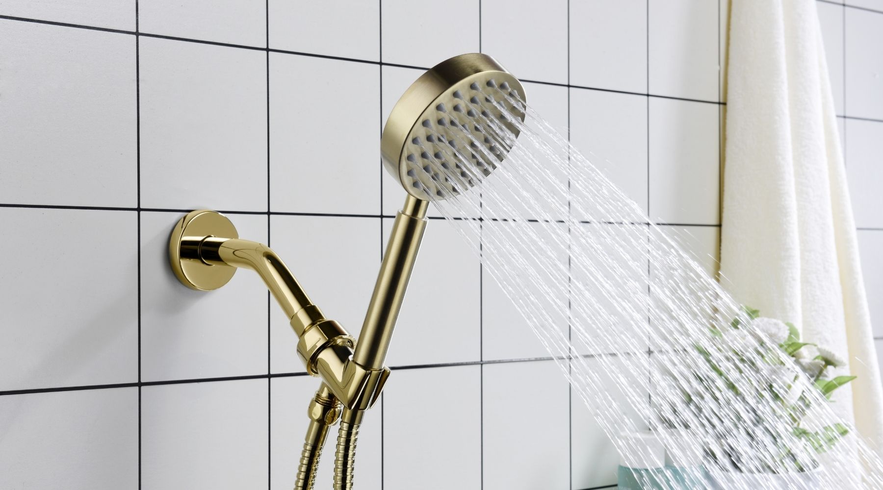 Gold shower deals head