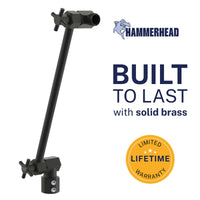 Built to Last 12 Inch Adjustable Shower Arm Extension V3 12 Inch / Matte Black - The Shower Head Store