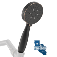 Main Image 3-Spray Low Flow Handheld Shower Head, Handshower Only Oil Rubbed Bronze / 1.75 GPM - The Shower Head Store