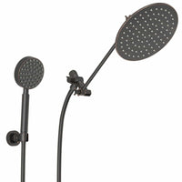 Main Image 1-Spray Dual Shower Head with Adjustable Arm and Shower Head Wall Mount Oil Rubbed Bronze / 2.5 - The Shower Head Store