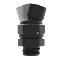 Swivel Adapter - 100% METAL Shower Head Swivel Adapter To Adjust Showerhead Angle, Matte Black - The Shower Head Store