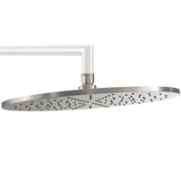 Main Image 12 Inch Rain Shower Head Brushed Nickel / 2.5 - The Shower Head Store