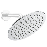 (Best 2) Metal 8 Inch Rain Shower Head Rainfall Showerhead Chrome - The Shower Head Store