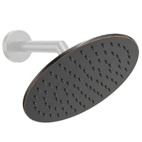 (Best 2) Metal 8 Inch Rain Shower Head Rainfall Showerhead Oil Rubbed Bronze - The Shower Head Store