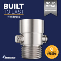Built to Last Trickle Valve Brushed Nickel - The Shower Head Store