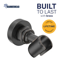 Built to Last Wall Mount Holder Oil Rubbed Bronze - The Shower Head Store