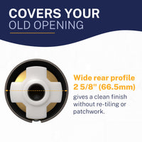 Wide rear Tub Spout Oil Rubbed Bronze - The Shower Head Store