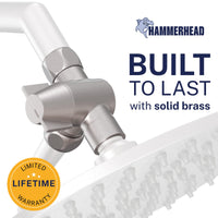 Built to Last Diverter Without Holder Brushed Nickel - The Shower Head Store