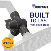 Built to Last Diverter Without Holder Oil Rubbed Bronze - The Shower Head Store