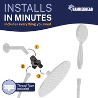 Installation Diverter Without Holder Oil Rubbed Bronze - The Shower Head Store