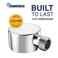 Built to Last Drop Ell Chrome - The Shower Head Store