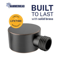 Built to Last Drop Ell Oil Rubbed Bronze - The Shower Head Store