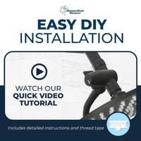 Easy_DIY_Installation_Diverter_Without_Holder Matte Black - The Shower Head Store