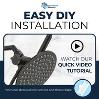 Easy to Install Diverter with Holder Oil Rubbed Bronze - The Shower Head Store