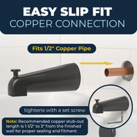 Easy_Slip_Fit_Tub_Spout Oil Rubbed Bronze - The Shower Head Store
