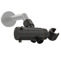 HammerHead Showers Solid Brass 3-Way Diverter With Handheld Shower Holder Oil Rubbed Bronze - The Shower Head Store