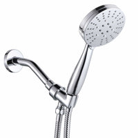 HammerHead Showers All Metal 2.5 GPM 3-Spray Hand Held Shower Head Set, 2.5 / Chrome