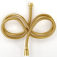 Main Image - ALL METAL Shower Hose Attachment for Shower Head – Brushed Gold / 72 Inches - The Shower Head Store