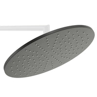 Main Image 12 Inch Rain Shower Head Matte Black / 2.5 - The Shower Head Store