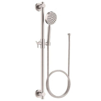 Main Image ALL Metal Shower Slide Bar with Hand Held Shower Head & Hose Brushed Nickel / 2.5 GPM - The Shower Head Store