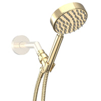 All Metal Handheld Shower head Set - 2.5 GPM - The Shower Head Store Polished Brass / 2.5 GPM