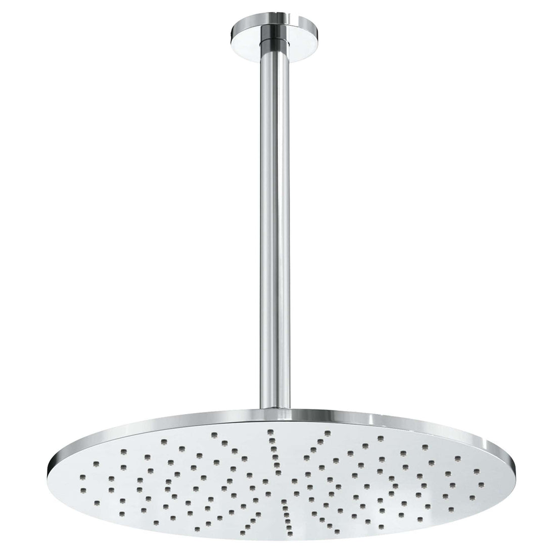Main Image 12 Inch Rain Shower Head and 12 Inch Ceiling Mount Shower Arm Chrome - HammerHead Showers