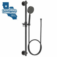 Main Image ALL Metal Shower Slide Bar with Hand Held Shower Head & Hose Oil Rubbed Bronze / 1.75 GPM - The Shower Head Store