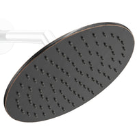 Main Image Metal 8 Inch Rain Shower Head Rainfall Showerhead Oil Rubbed Bronze / 2.5 GPM - The Shower Head Store