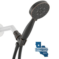 3-Spray Low Flow Handheld Shower Head Set Oil Rubbed Bronze / 1.75 GPM - The Shower Head Store