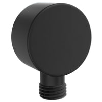 Main Image Drop Ell Matte Black - The Shower Head Store