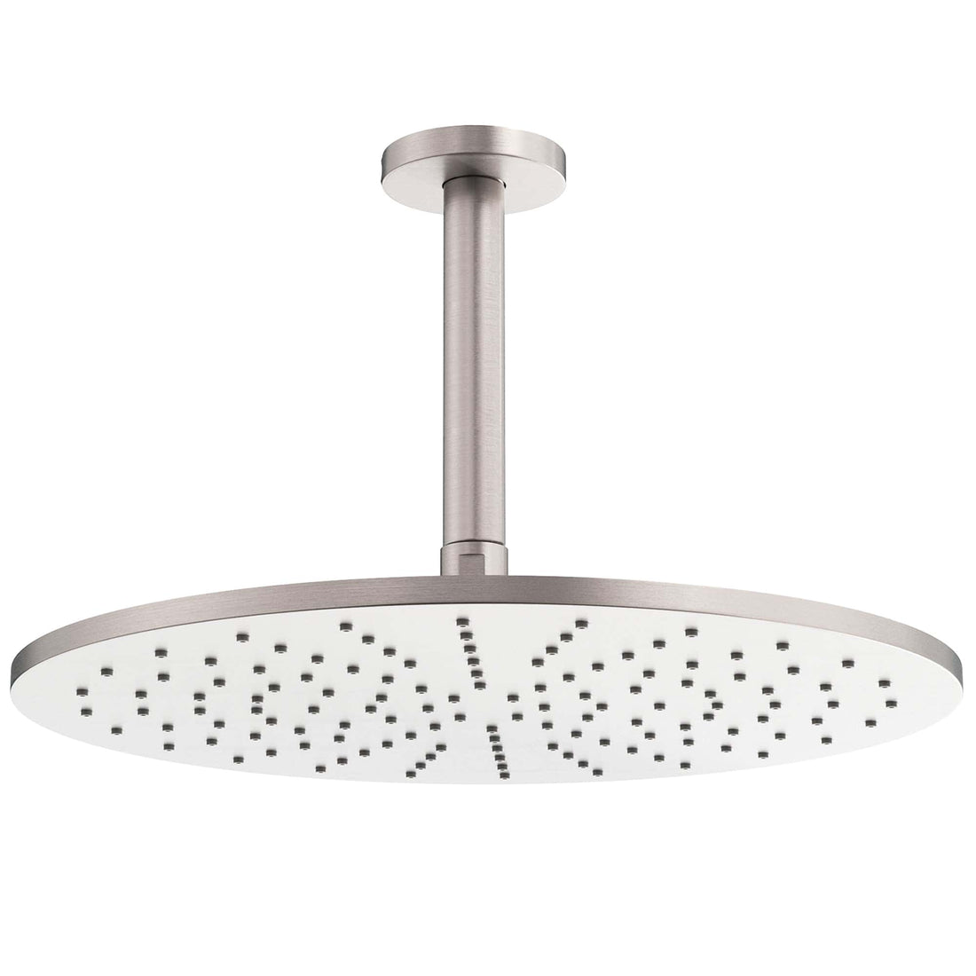 Main Image 12 Inch Rain Shower Head and 6 Inch Ceiling Mount Shower Arm Brushed Nickel - HammerHead Showers