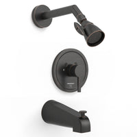 Main Image 2 Inch High Pressure Shower Head Set with Tub Spout and Valve and Trim Oil Rubbed Bronze / 2.5 GPM - The Shower Head Store