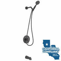 Main Image Tub Spout with Valve and Trim_3-Spray Handheld and Shower Arm Oil Rubbed Bronze / 1.75 GPM - The Shower Head Store