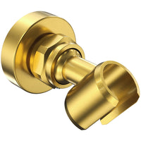 Main Image Wall Mount Holder Brushed Gold - The Shower Head Store