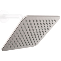 Main Image Square Rain Shower Head Brushed Nickel / 2.5 - The Shower Head Store