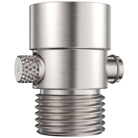 Main Image Brushed Nickel Trickle Valve Installed to Handheld Shower Head - The Shower Head Store