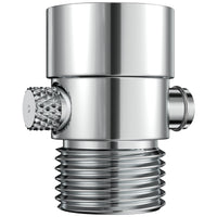 Main Image Chrome Trickle Valve Installed to Handheld Shower Head - The Shower Head Store