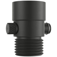 Main Image Matte Black Trickle Valve Installed to Handheld Shower Head - The Shower Head Store