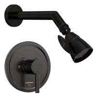 Main Image All Metal 2-Inch High Pressure Shower Head Set - Complete Shower System with Valve and Trim Oil Rubbed Bronze / 2.5 - The Shower Head Store
