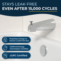 Proprietary_Seal_Design_Tub_Spout Chrome - The Shower Head Store