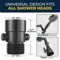Universal Design Trickle Valve Oil Rubbed Bronze - The Shower Head Store