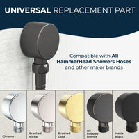 Universal Replacement Part Drop Ell Oil Rubbed Bronze - The Shower Head Store
