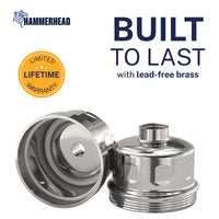 Built to Last Shower Head Fillter Chrome - The Shower Head Store