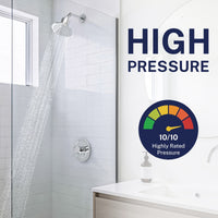 High Pressure Gillian — The METAL Filtered Shower Head Chrome / 2.5 GPM Chrome / 1.75 GPM - The Shower Head Store
