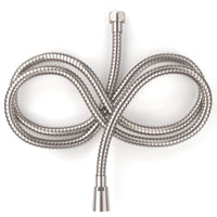 HammerHead Showers 72-Inch Shower Hose Main Image (Brushed Nickel) - The Shower Head Store