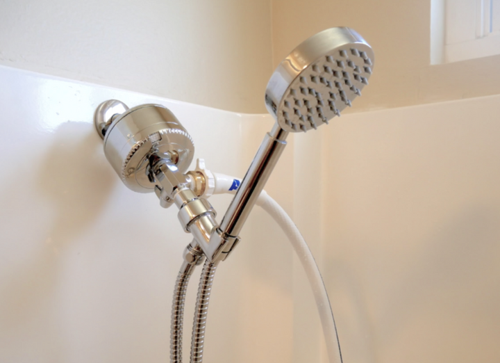 How To Attach A Garden Hose To Your Shower Arm Pipe