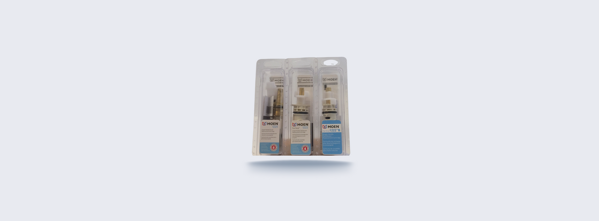 Moen Replacement Cartridges: Moen 1222 Vs 1225 & Moen 1222 Vs 1222B ...
