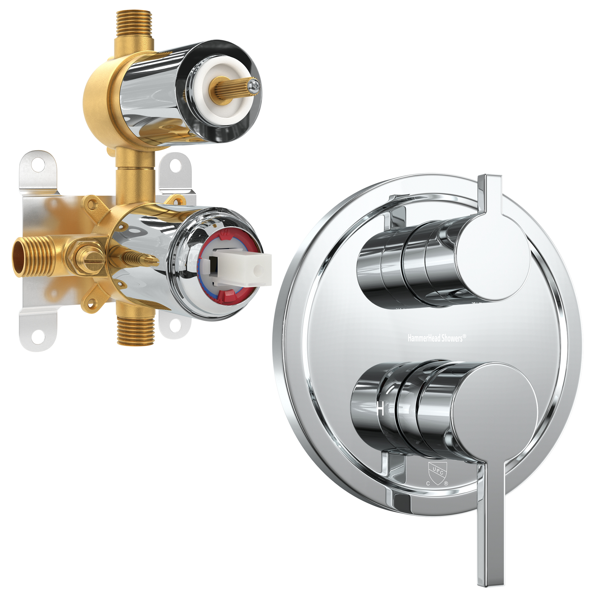 Basic Shower Valve Types of Shower Valves Explained | HammerHead® Showers