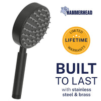 Built to Last All Metal 1-Spray Handshower Matte Black / 2.5 GPM Matte Black / 1.75 GPM - The Shower Head Store